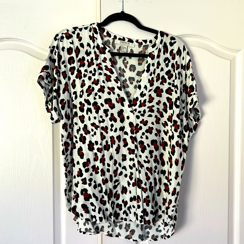 Fun leopard top